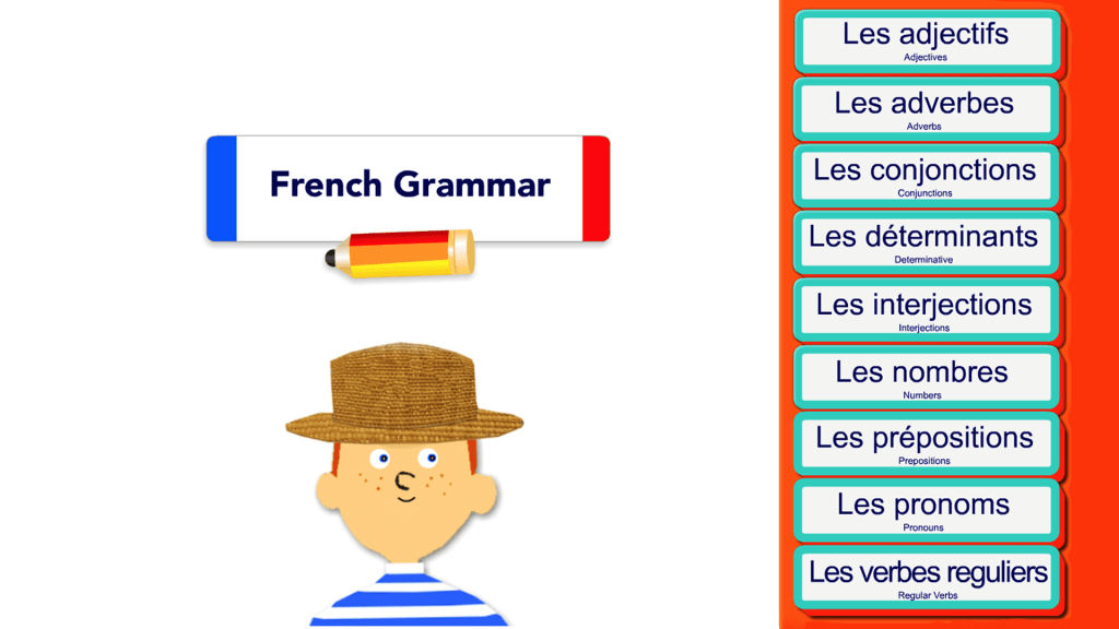 Touchscreen Learning Language Games for interactive display