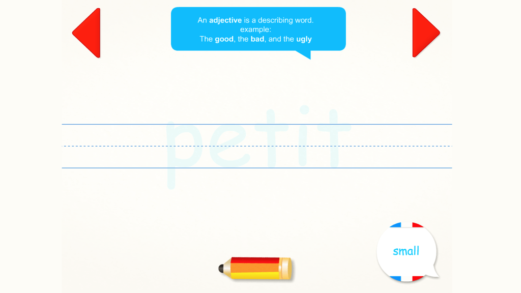 Touchscreen Learning Language Games for interactive display