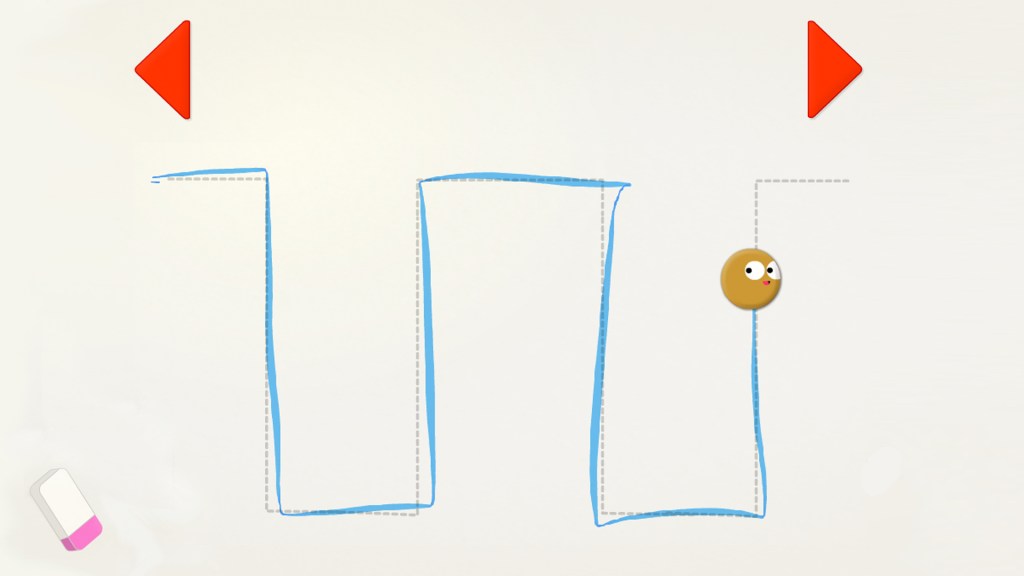 Touchscreen Learning motor skills games for interactive display