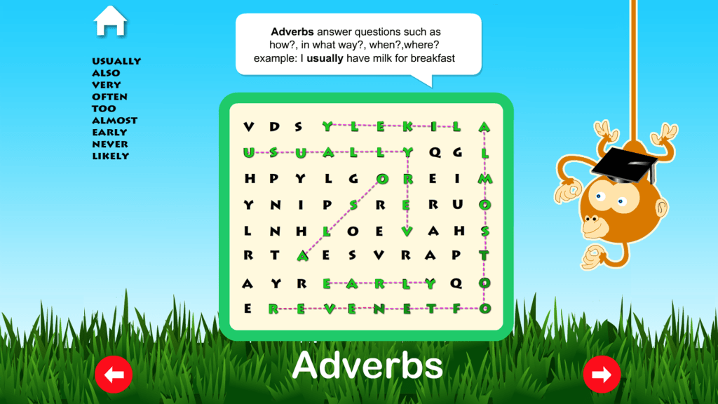 Touchscreen Learning Literacy Games for interactive display