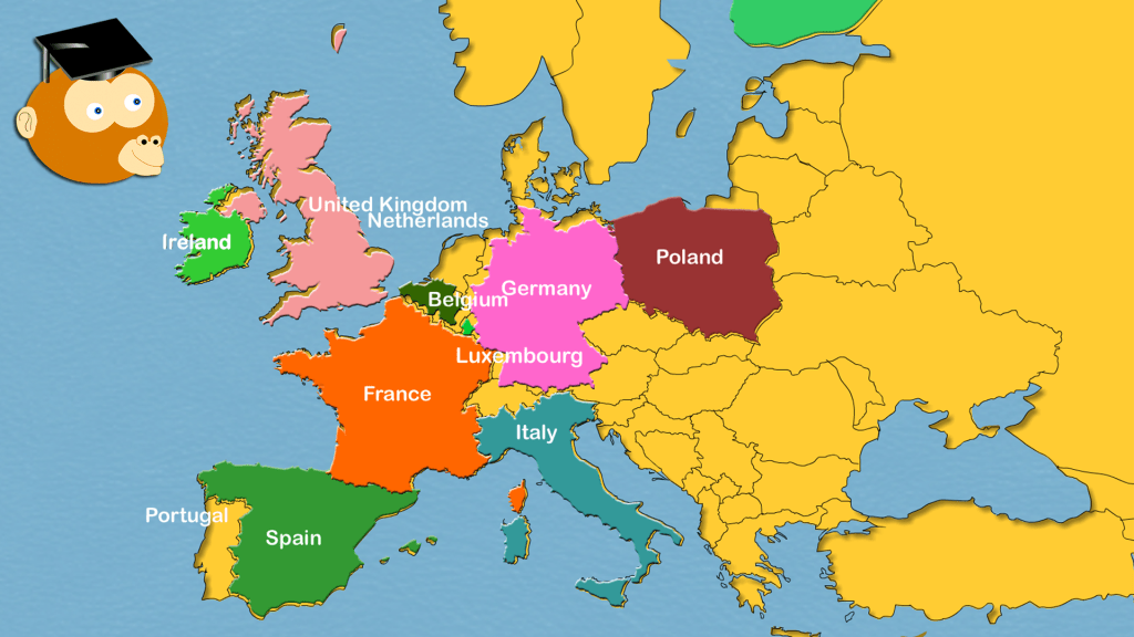 TouchscreenLearning Geography Games for interactive display