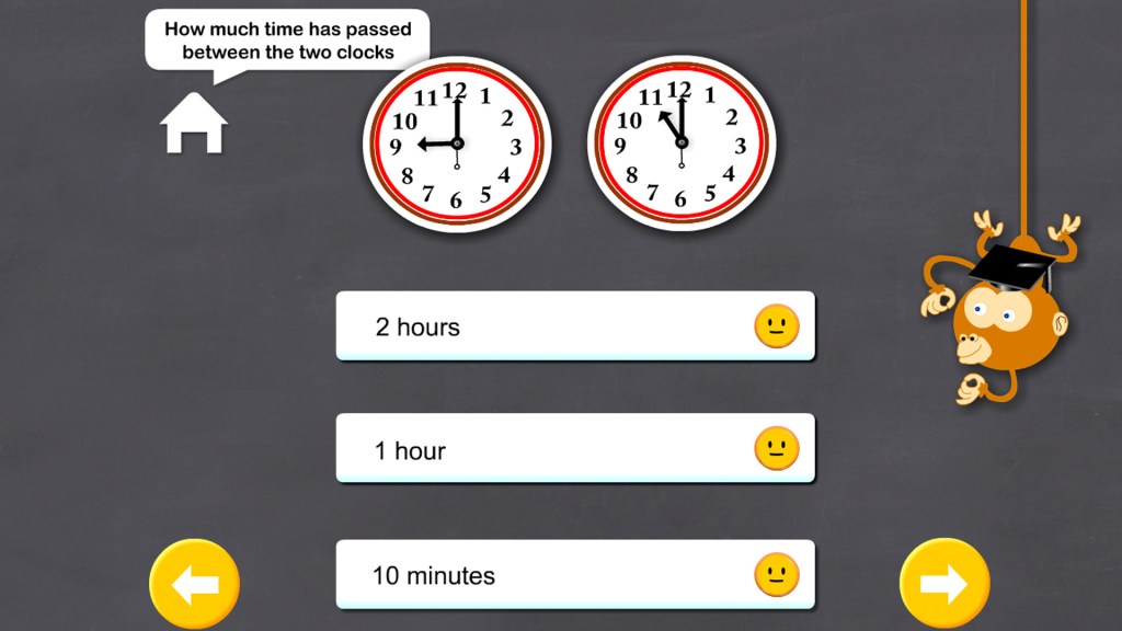 Touchscreen Learning motor skills games for interactive display